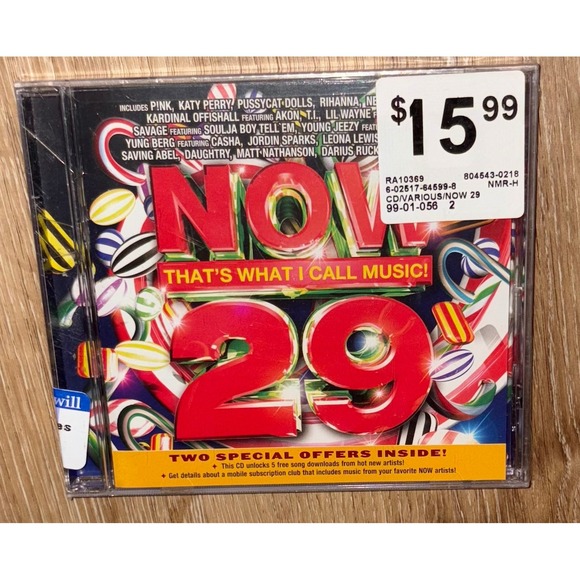 NOW That's What I Call Music! 29 CD Compilation Pop Rock Hip Hop‎ R&B - Picture 1 of 2